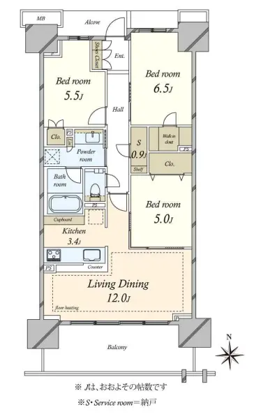 プラウドシティ大田六郷フォレスト街区棟