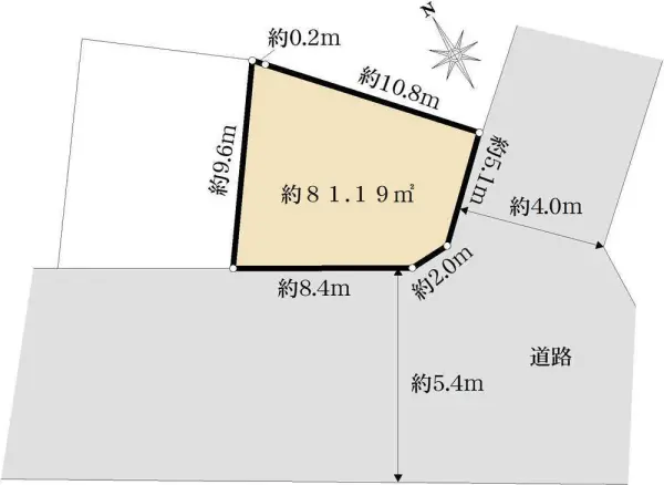 中野区鷺宮一丁目　売地　