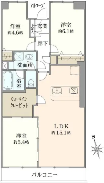 コープ府中武蔵野台3号棟