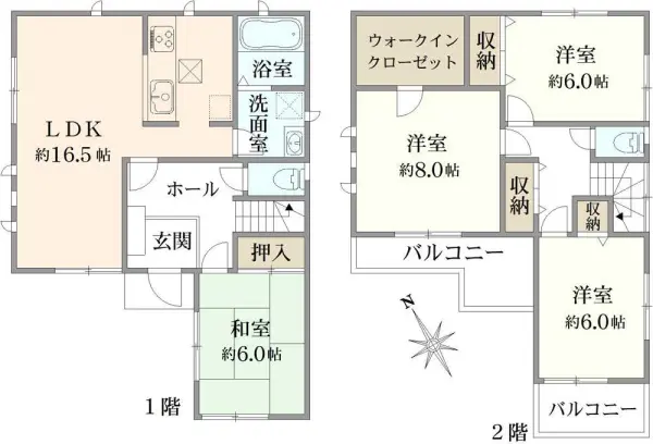 市川市大和田二丁目　中古戸建