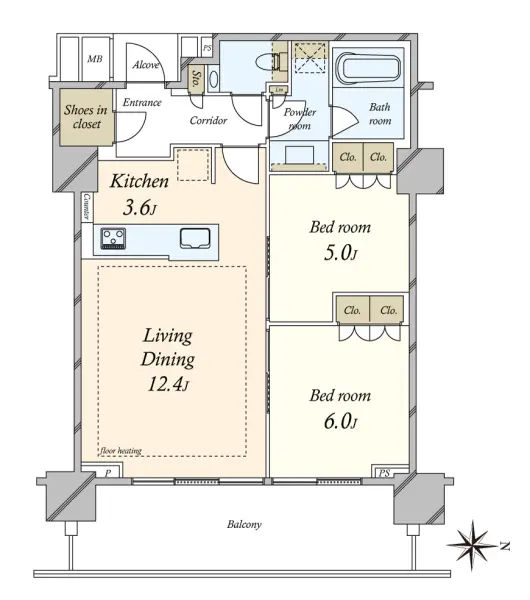 プラウド恵比寿ヒルサイドガーデン