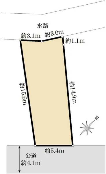 板橋区赤塚1丁目　売地