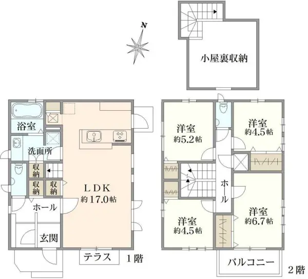 国立市北2丁目　戸建