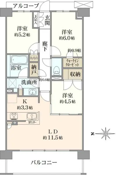 ザ・パークハウス国分寺四季の森　G棟ガーデン街区