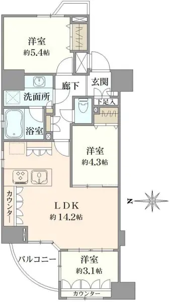 レジデンシャルステートタワー南千住
