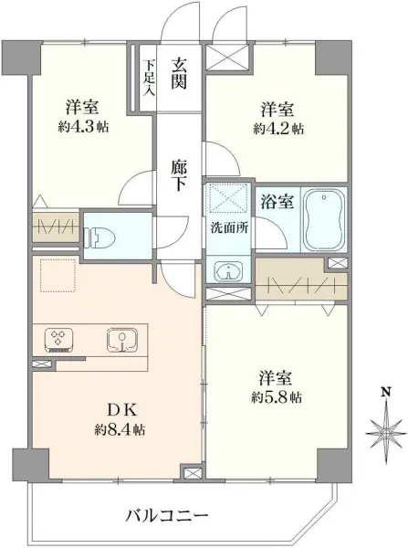 コスモ堀切菖蒲園駅前