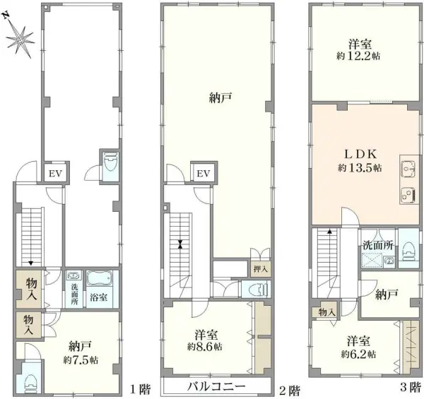 足立区中央本町4丁目　店舗兼居宅