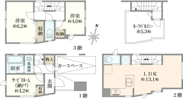 足立区梅田3丁目　戸建