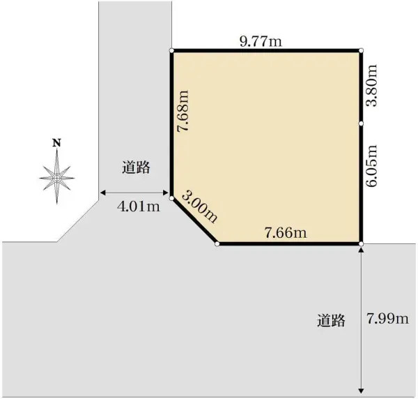 川崎市川崎区塩浜三丁目　古家付土地