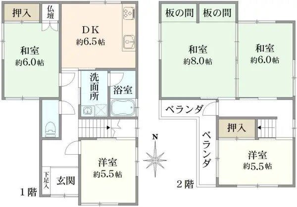 高槻市東五百住町一丁目　中古戸建