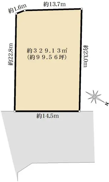 高槻市日吉台二番町　売土地