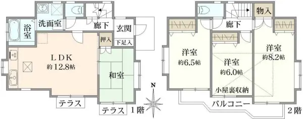 東久留米市中央町2丁目中古戸建