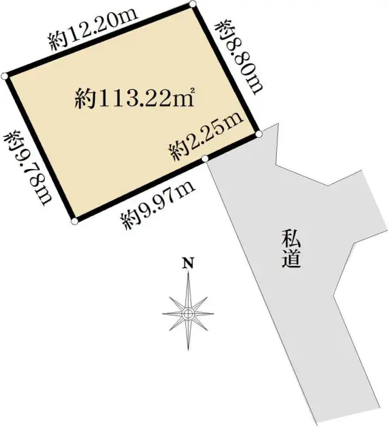 東久留米市大門町1丁目古家付土地