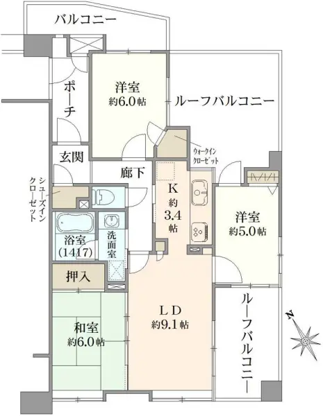 シーズガーデン石神井公園