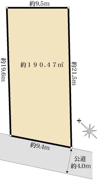 さいたま市北区宮原町4丁目　土地