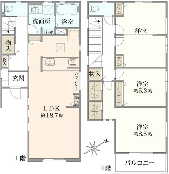 グランエクセラ生田4丁目　新築戸建　4号棟