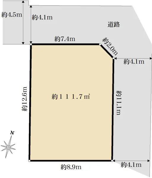 国分寺市西町5丁目　売地