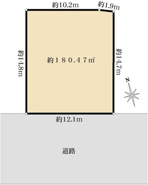 鎌倉市笛田5丁目　売地