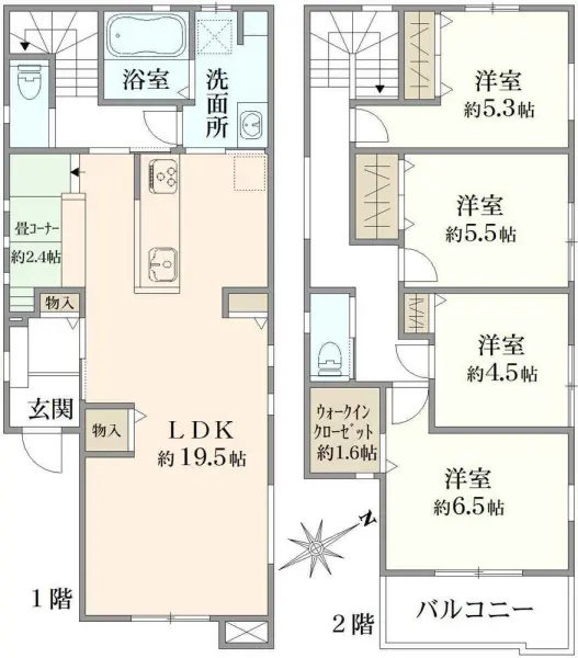 グランエクセラ生田4丁目　新築戸建　1号棟