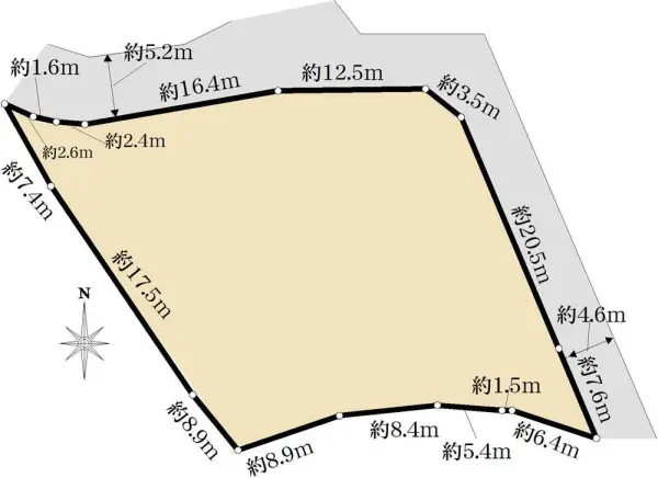 八王子市長沼町　売地