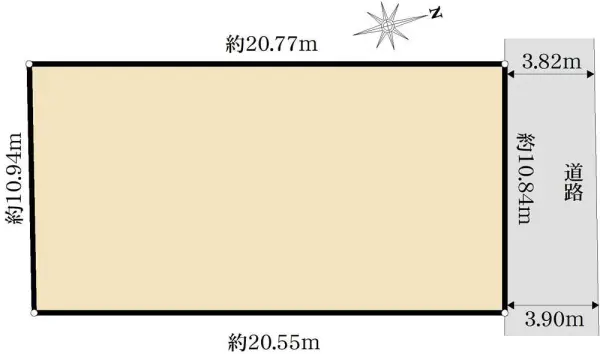愛知県岩倉市曽野町下街道　売土地