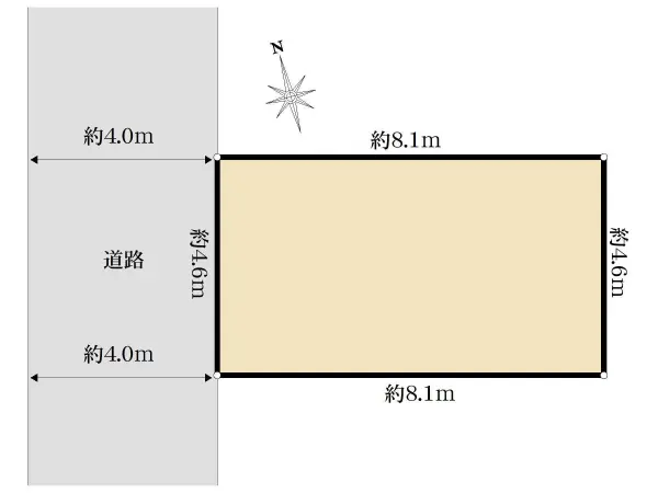 江東区牡丹一丁目　土地