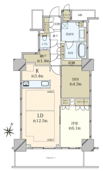 プラウドタワー石神井公園