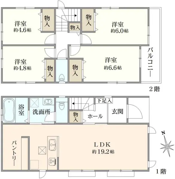 瀬谷区二ツ橋町　新築戸建　B号棟
