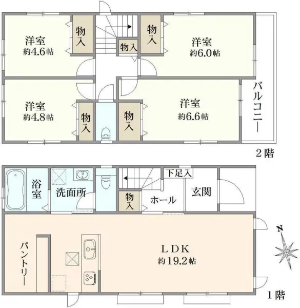 瀬谷区二ツ橋町　新築戸建　B号棟