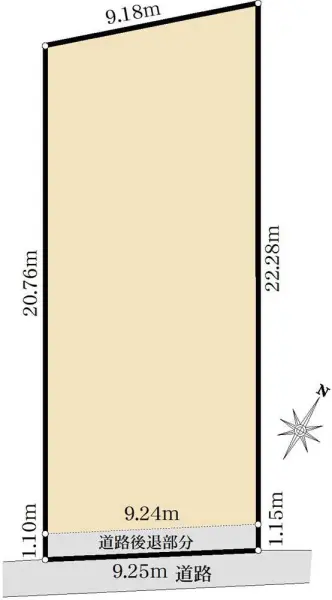 目黒区目黒一丁目　古家付土地
