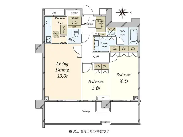 広尾ガーデンフォレストF棟