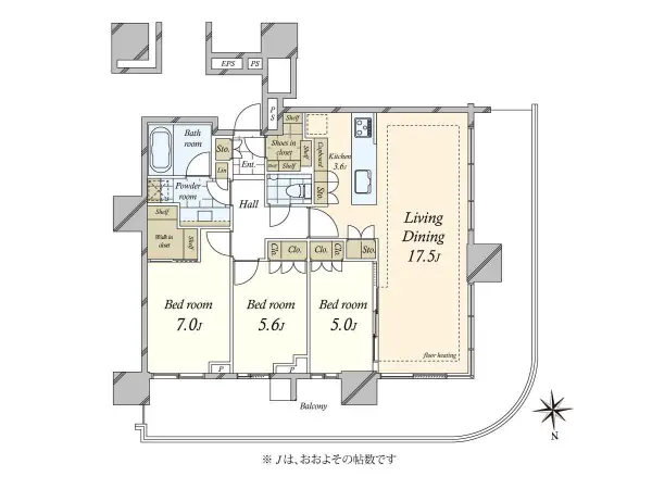 HARUMI FLAG SUN VILLAGET棟
