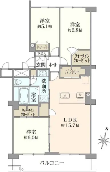 入間ビレッジ8号棟