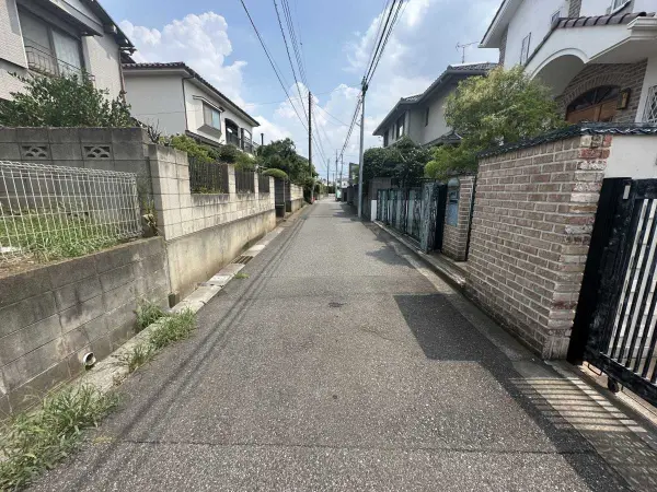 市川市北国分1丁目　土地