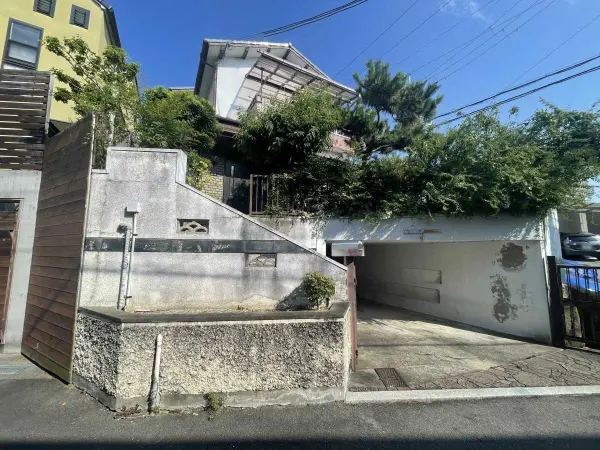 豊中市上野西二丁目　古家付土地