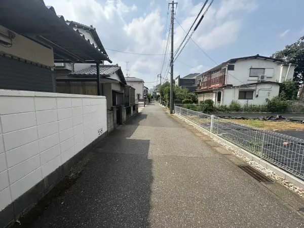 市川市北国分1丁目　土地