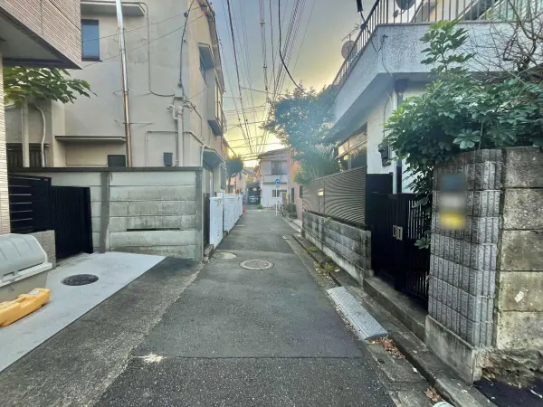 北区滝野川三丁目　土地