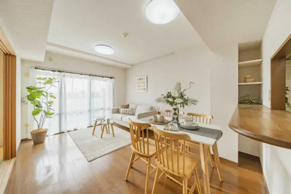 リビング:・家具・調度品等は販売価格に含まれておりません(撮影年月:2025年12月)