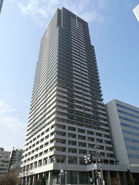 札幌駅直結、地上40階。