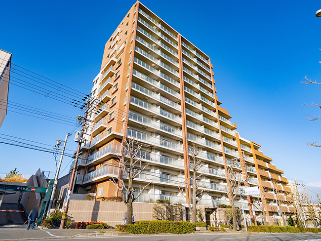 全戸南向きのファミリータイプマンション