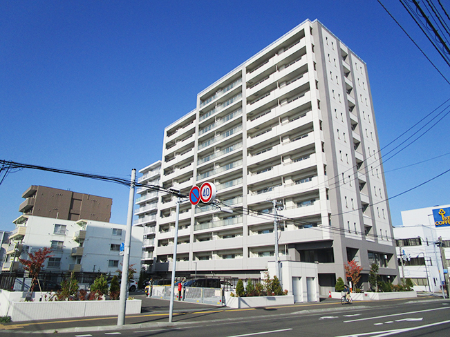 明るさに満たされる全戸南向きの住戸プラン