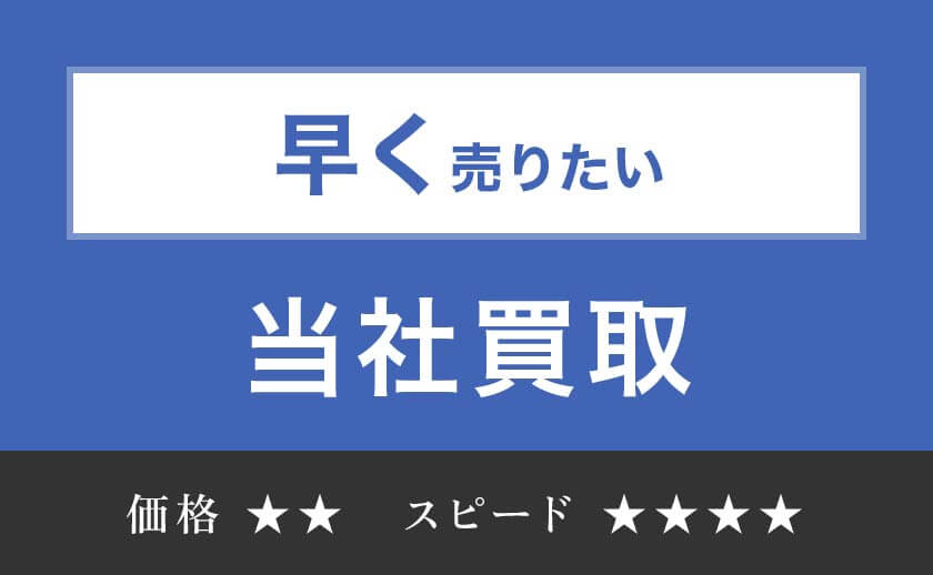 早く売りたい 当社買取
