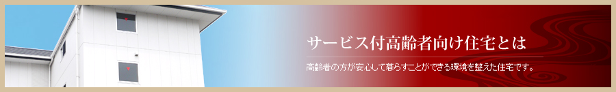 サービス付き高齢者向け住宅とは